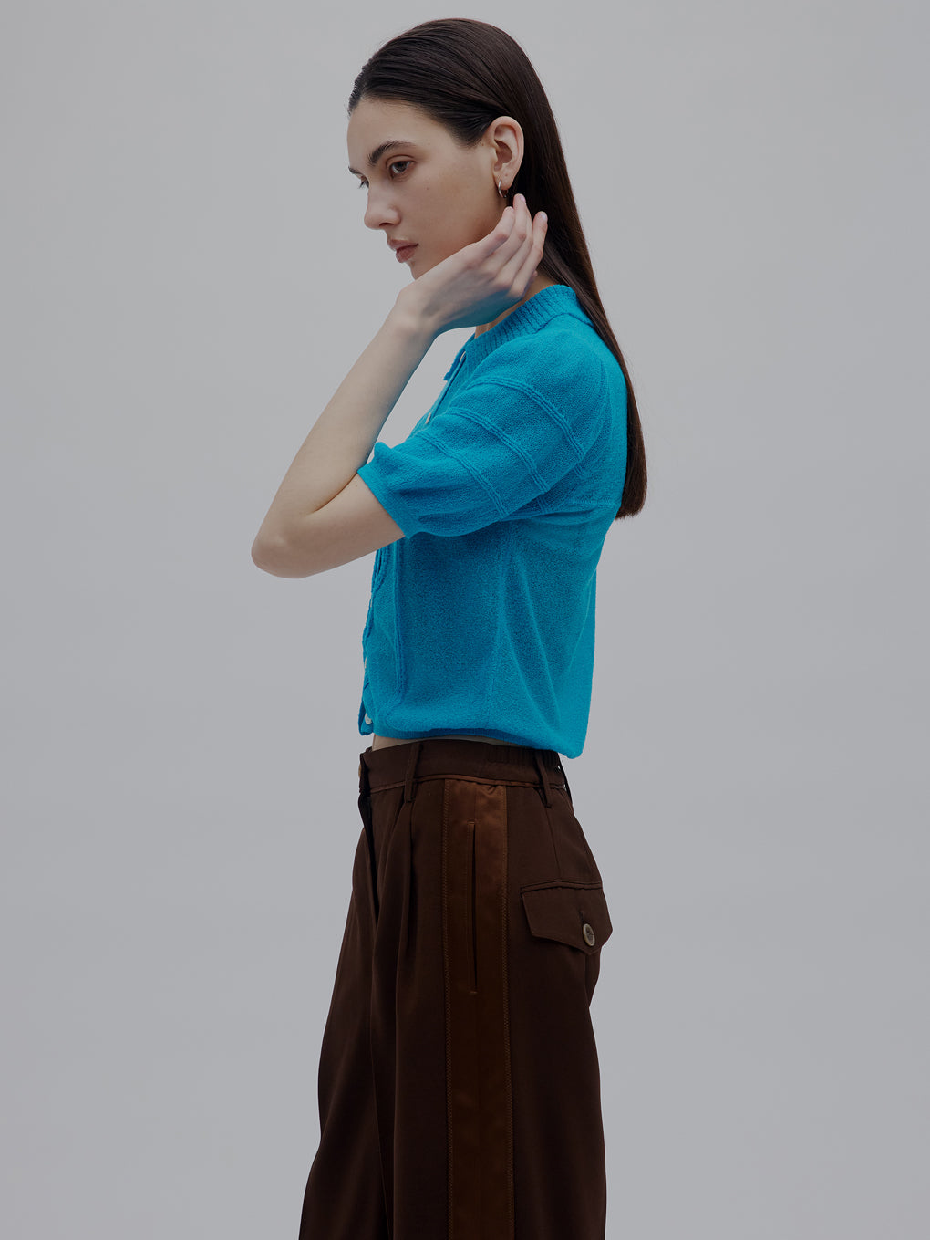 MEDI COMPACT SUMMER KNIT BROUSE