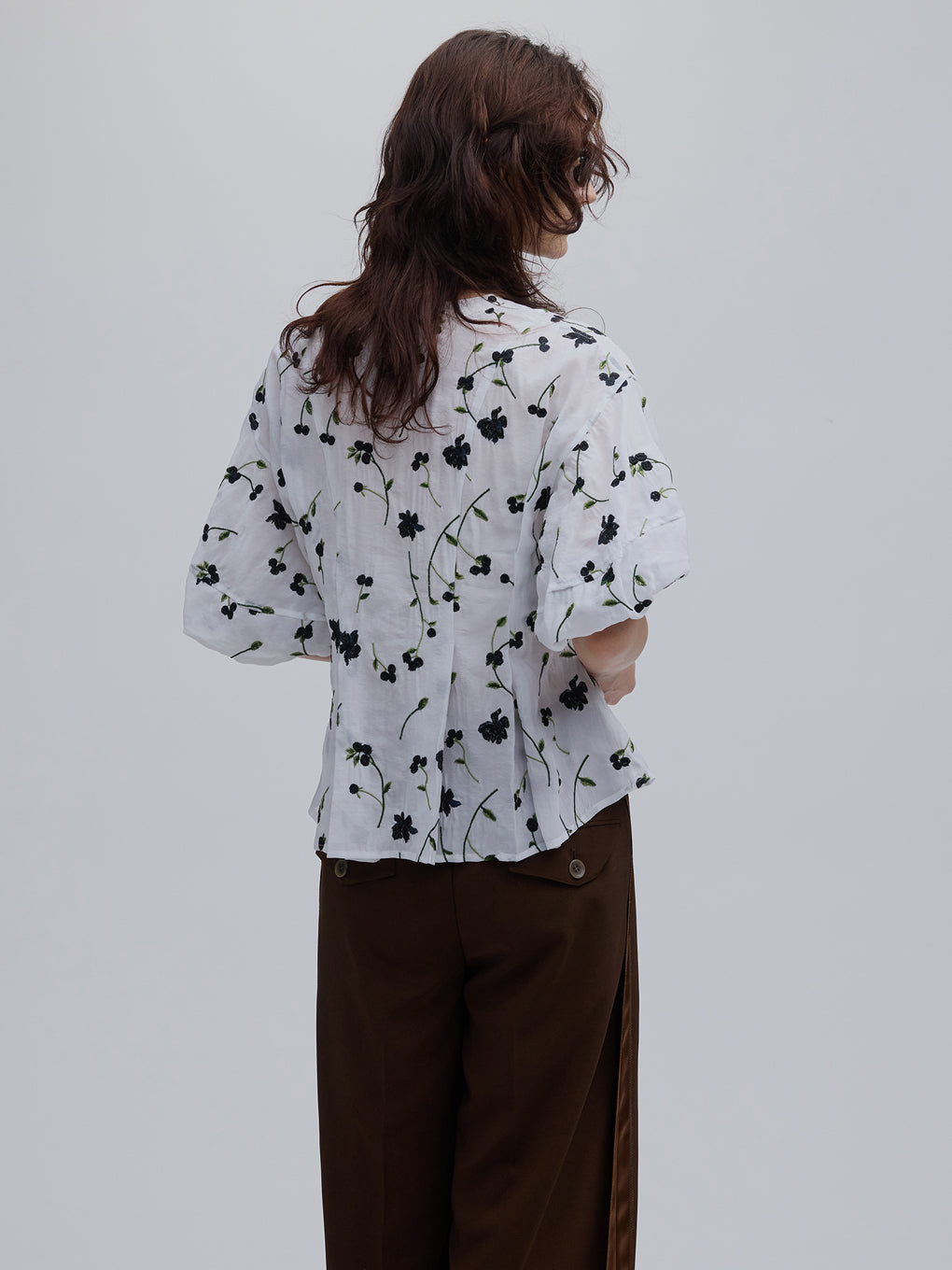 LUCIA BERRY EMBROIDERY SEER GOWN