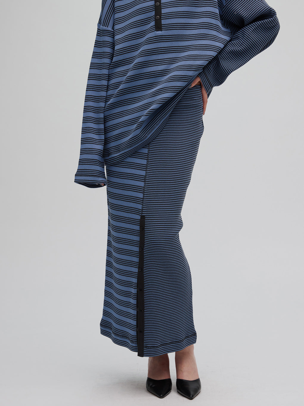 【ameri】MILLER×Ameri 2WAY WAFFLE SKIRT MILLER×Ameri 2WAY WAFFLE SKIRT