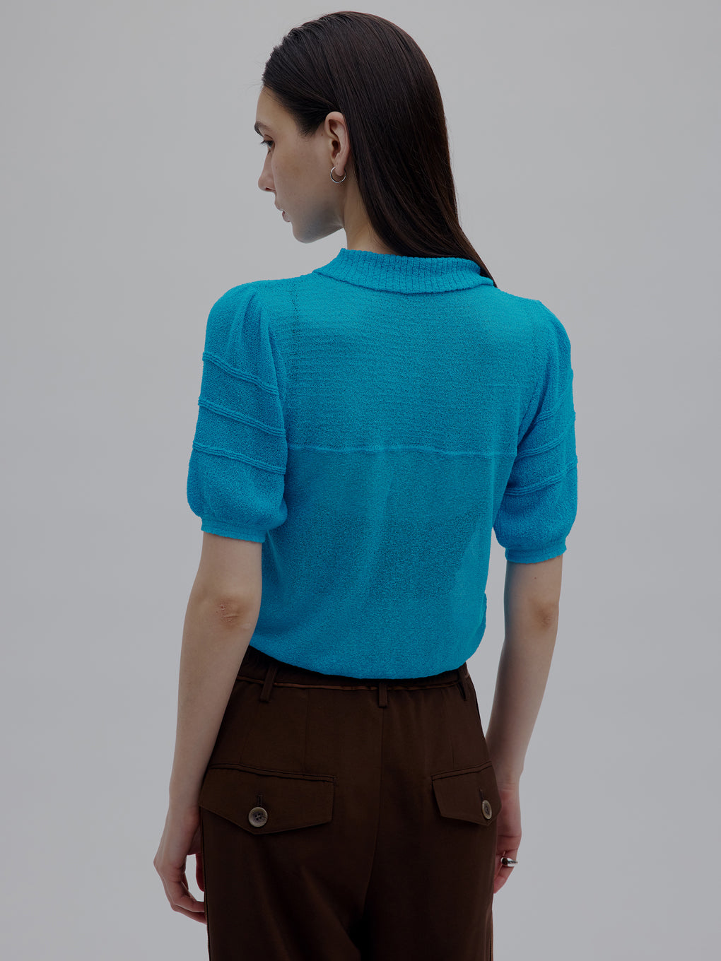 MEDI COMPACT SUMMER KNIT BLOUSE
