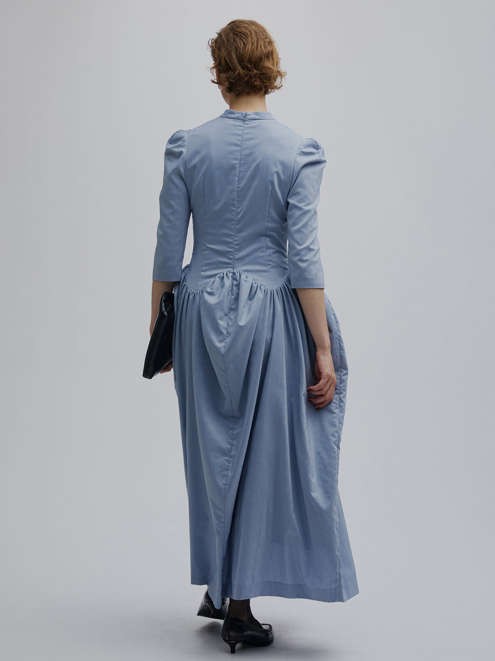WAVE WAIST COCOON DRESS
