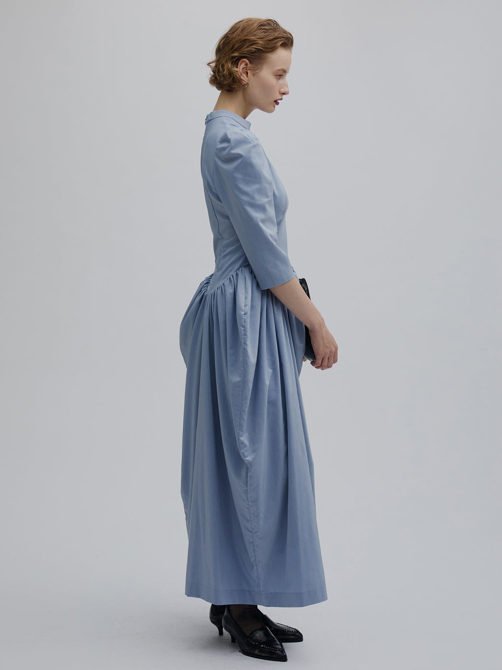 WAVE WAIST COCOON DRESS