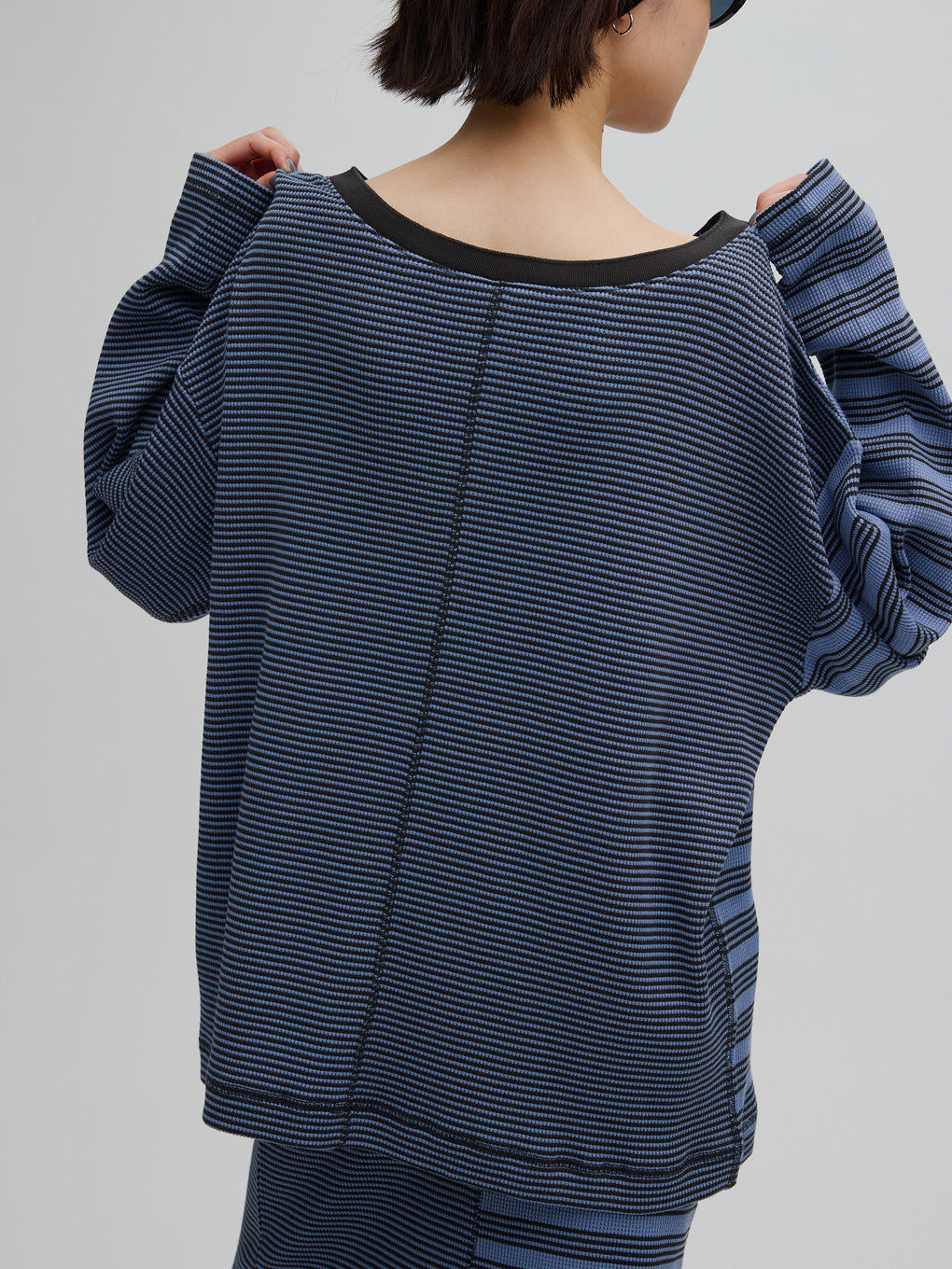 MILLER×Ameri 2WAY WAFFLE TOP