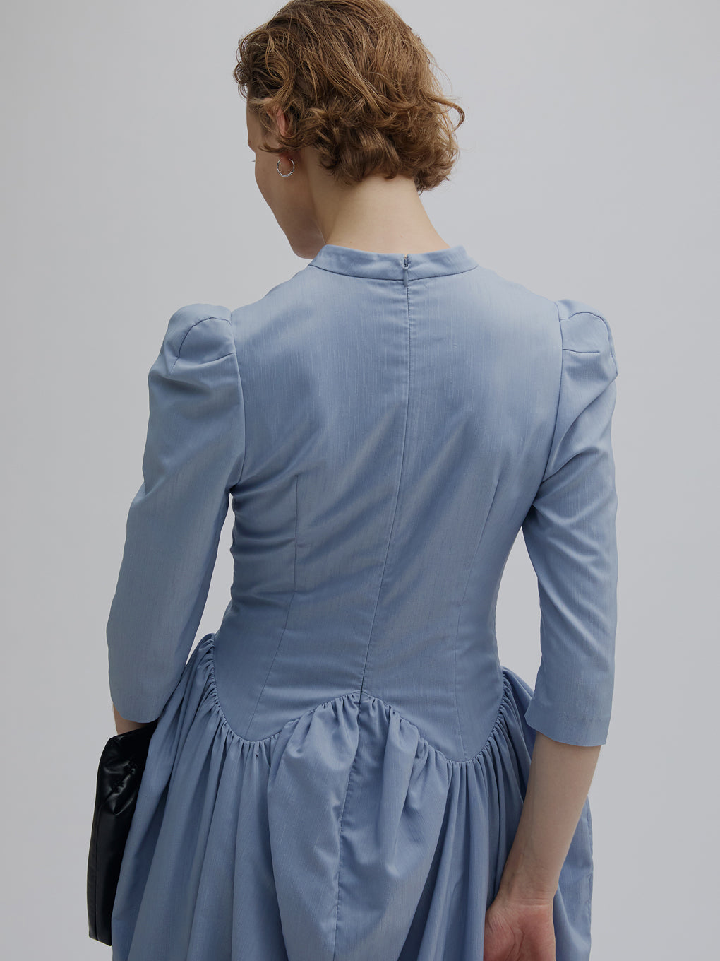 WAVE WAIST COCOON DRESS