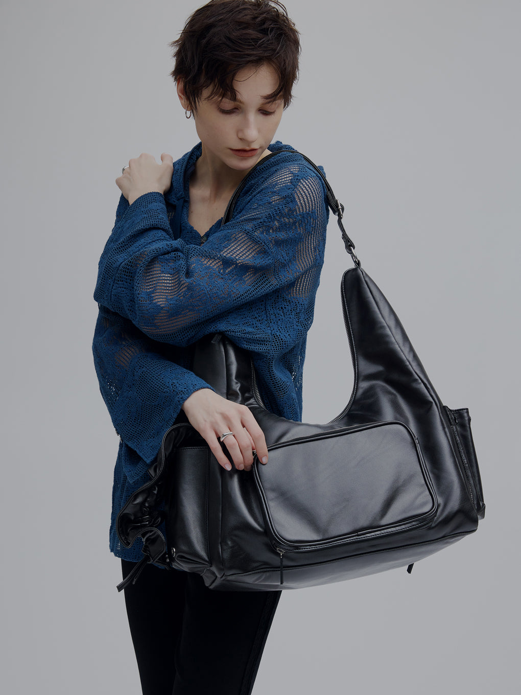 【新品、タグあり】Ameri VINTAGE VOYAGER BIG BAG VOYAGER BIG BAG