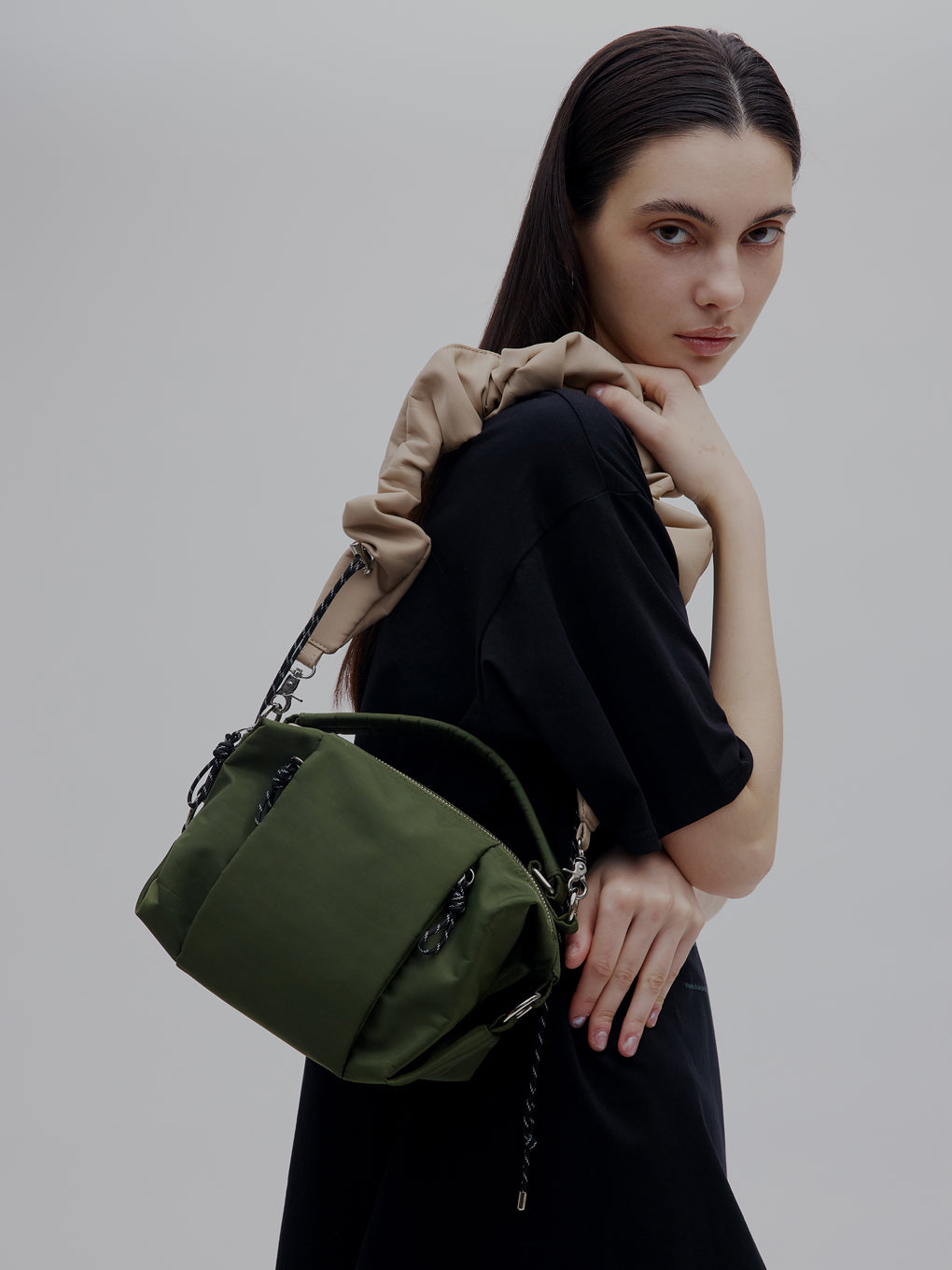 MEDI PUFFY TWIN FORM NYLON BAG
