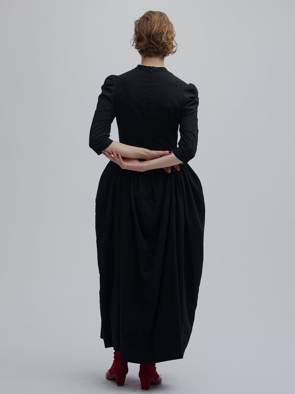 WAVE WAIST COCOON DRESS