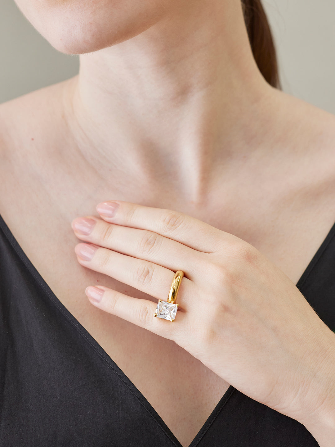 MARIA BLACK Omotesando Cider Ring Gold