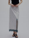 MEDI FRUIT DOT VEIL SKIRT