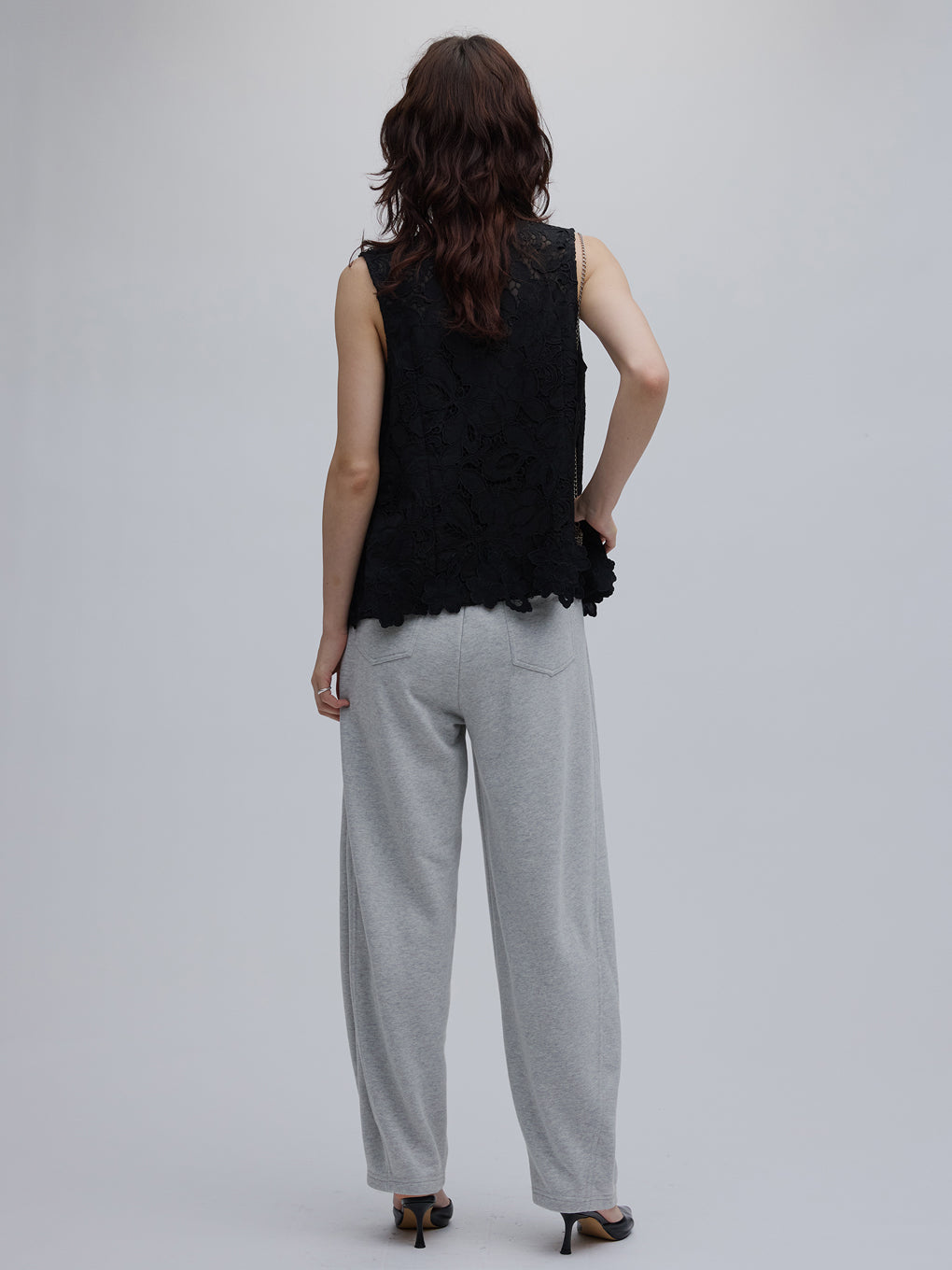 WIDE EGG SWEAT PANTS