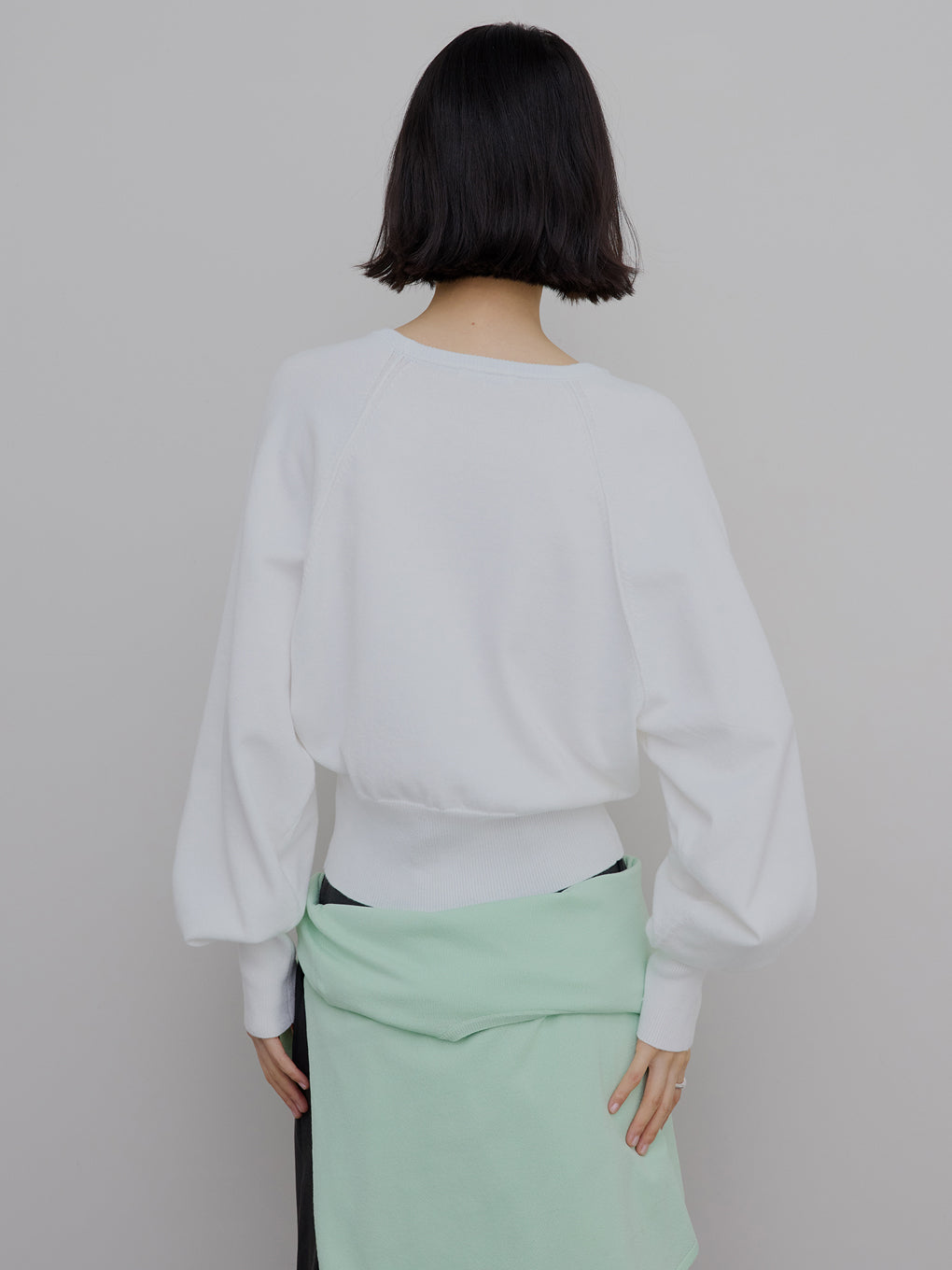 Ameri Vintage LOW BASIC WAIST STOP KNIT… LOW BASIC WAIST STOP KNIT TOP