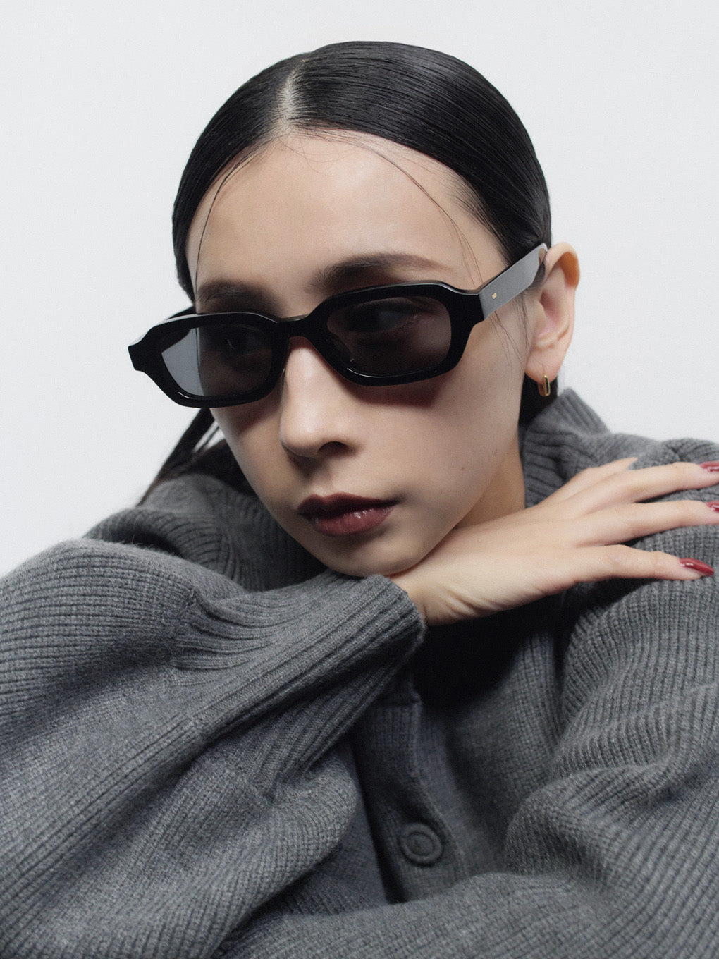 Zoff | Naoko Kuroishi HEXAGON SUNCUT GLASSES