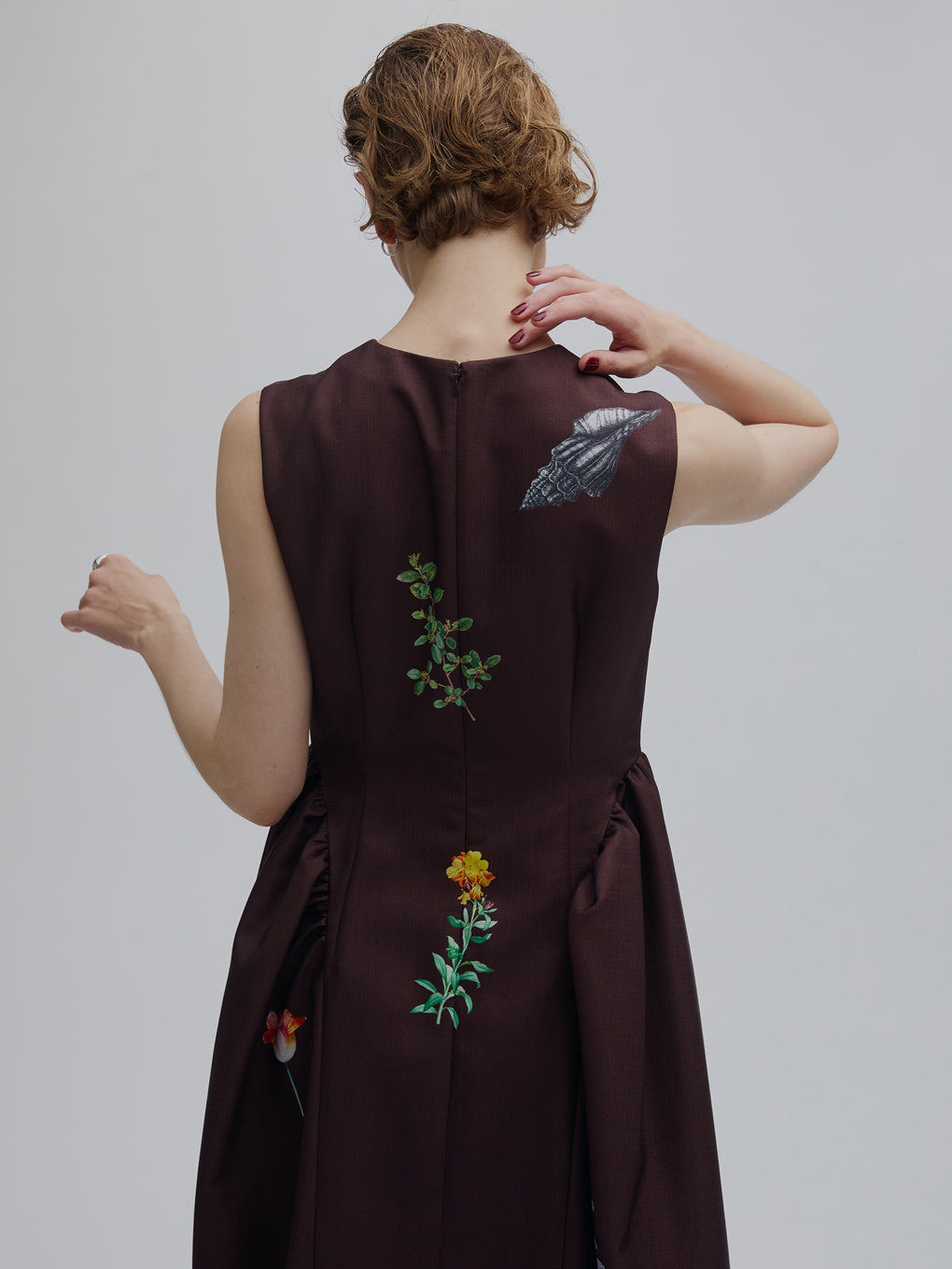 ELEANOR LINEN LIKE DRESS