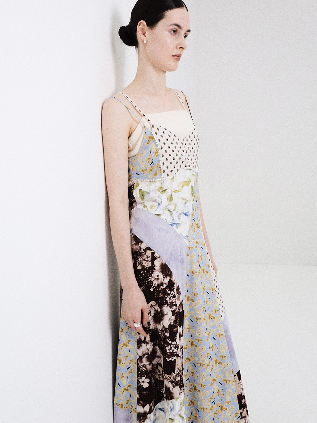 ワンピース na.MEDI VARIOUS PATTERN CAMI DRESS MEDI VARIOUS PATTERN CAMI DRESS