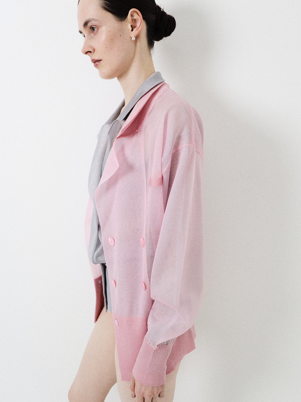 MEDI JACKET LIKE SHEER CARDIGAN