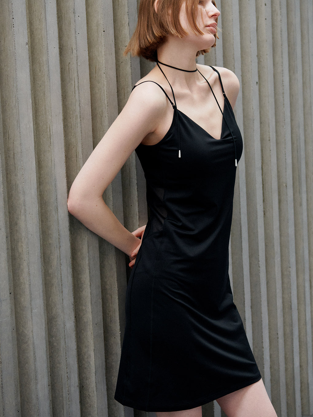 Mizuno × Ameri SHEER DOCKING CAMISOLE DRESS