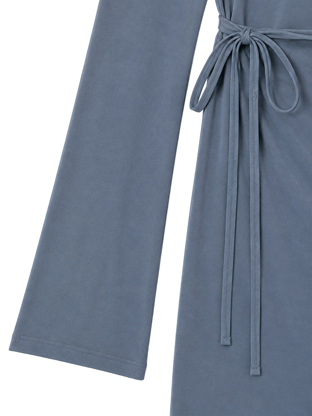 WRAP SCARF SET CUT DRESS