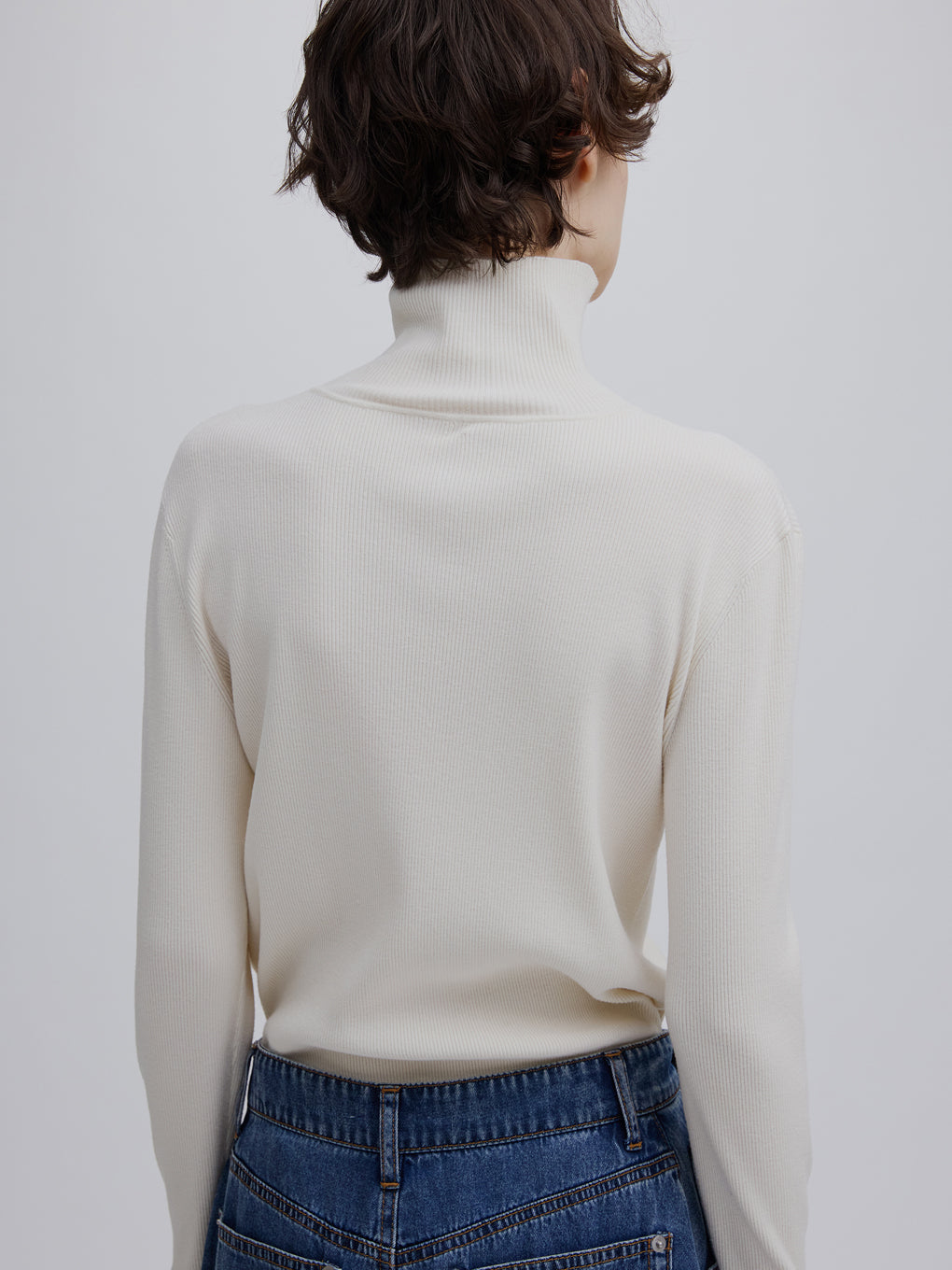 BEST TOUCH HALF ZIP KNIT TOP