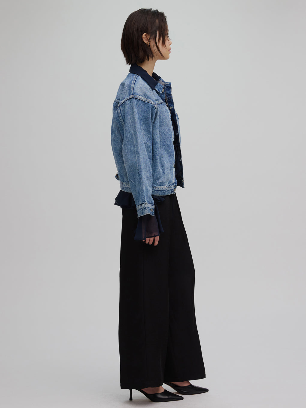 NewManual×Ameri DENIM JACKET