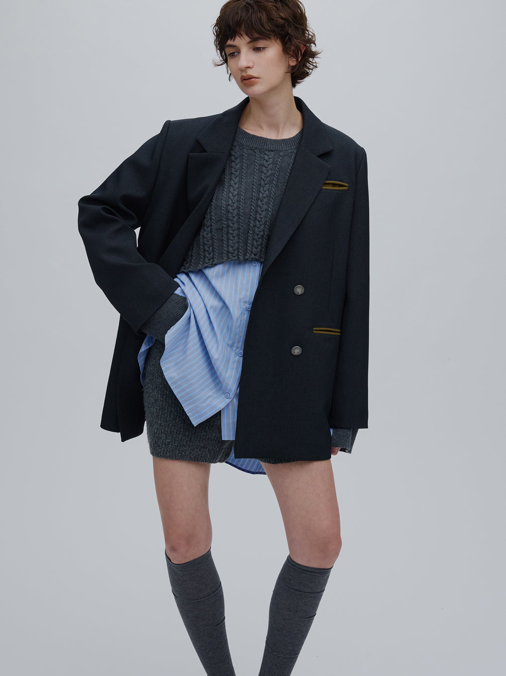 AGED COIN TWILL JACKET