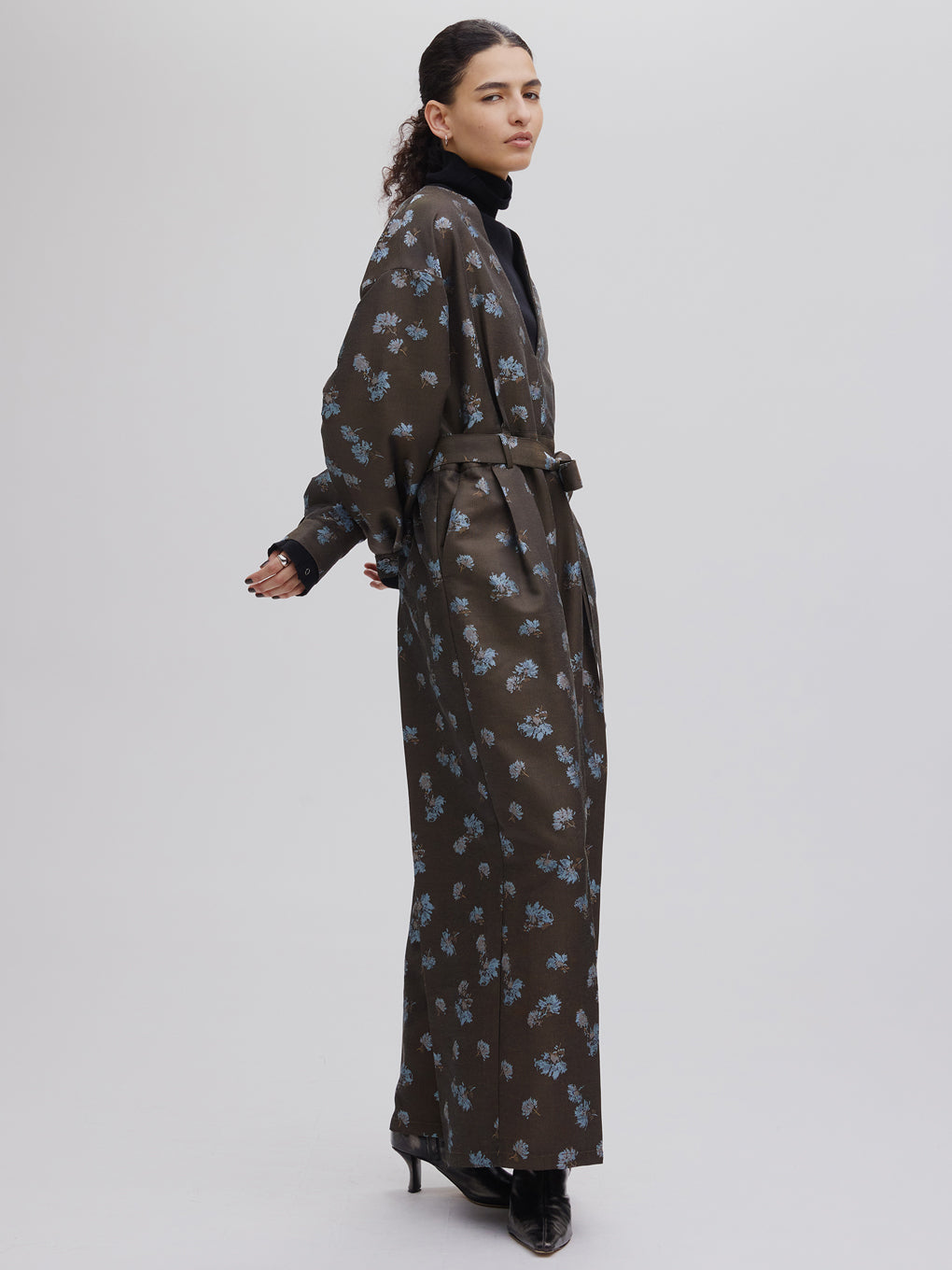 POSEY BLOOM JACQUARD JUMPSUIT