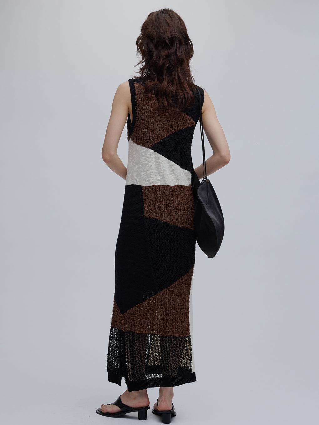2WAY KNITTING PATTERN DRESS