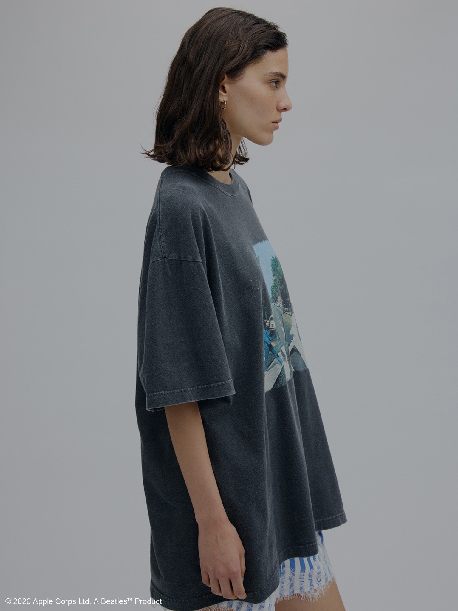 THE BEATLES × Ameri PRINT OVER TEE