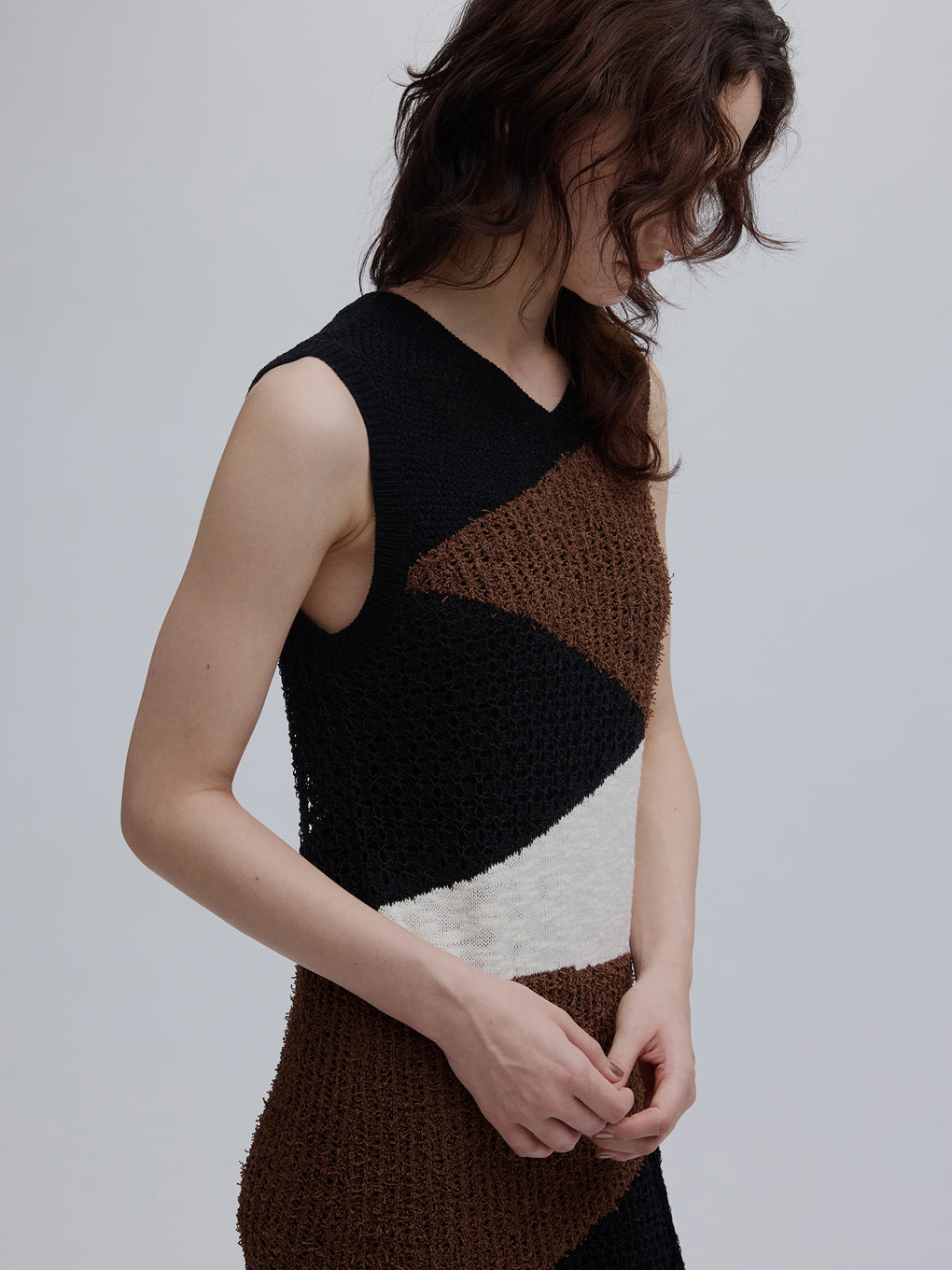 2WAY KNITTING PATTERN DRESS