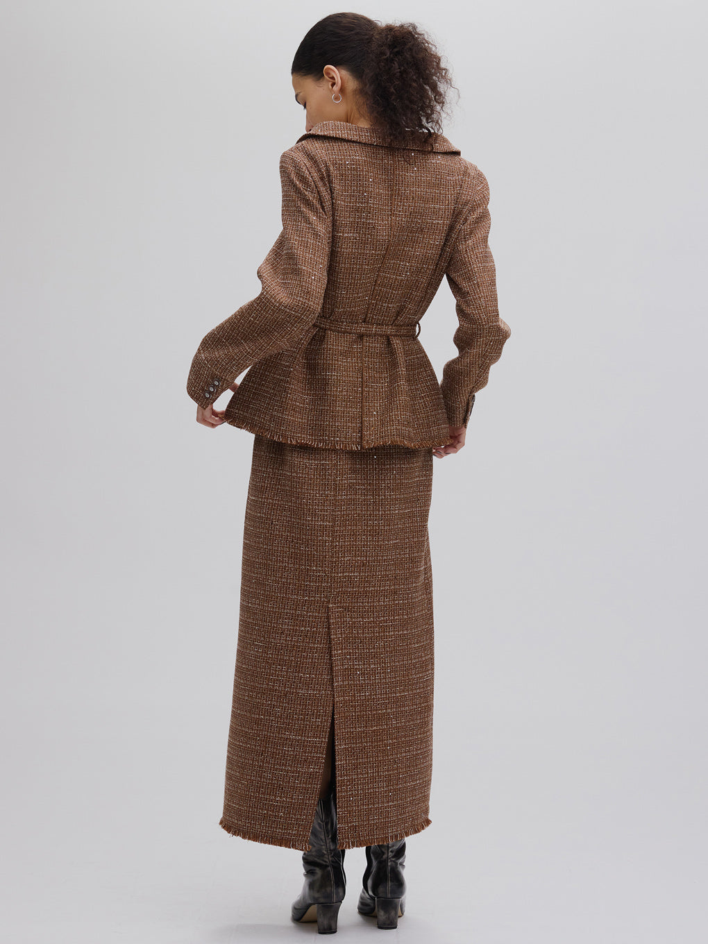 GLITTER TWEED SET UP