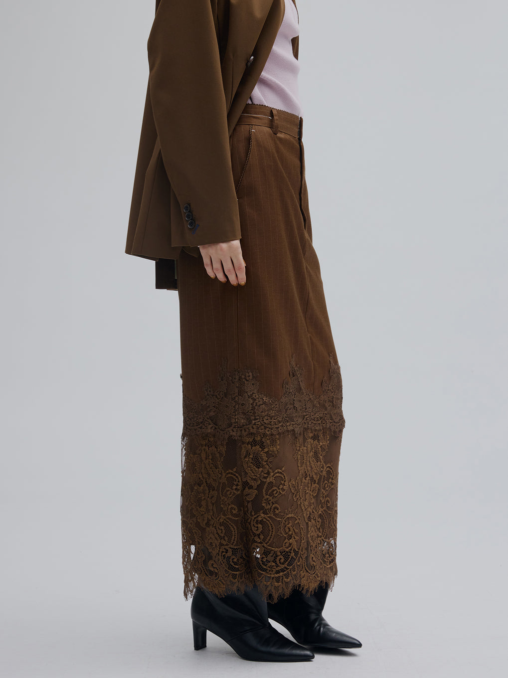 LACE DOCKING I LINE SKIRT