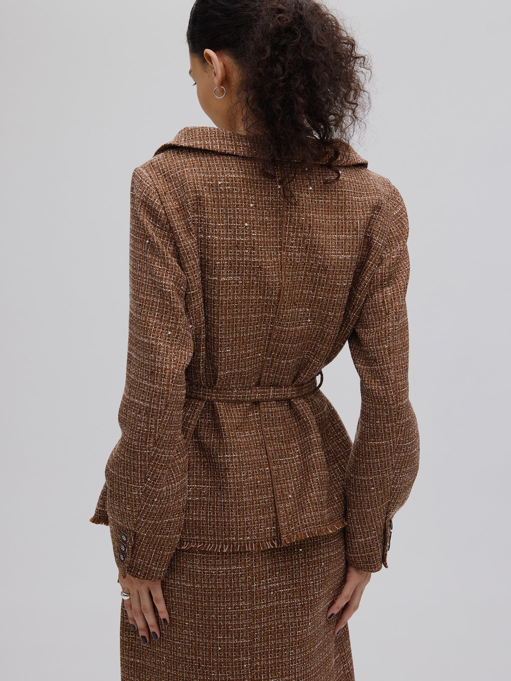 GLITTER TWEED SET UP