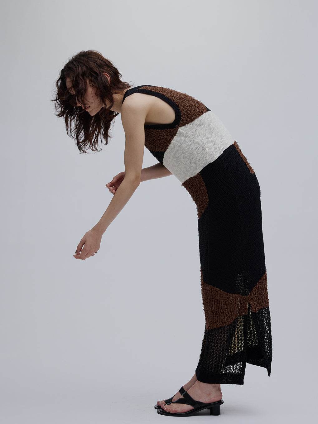 2WAY KNITTING PATTERN DRESS