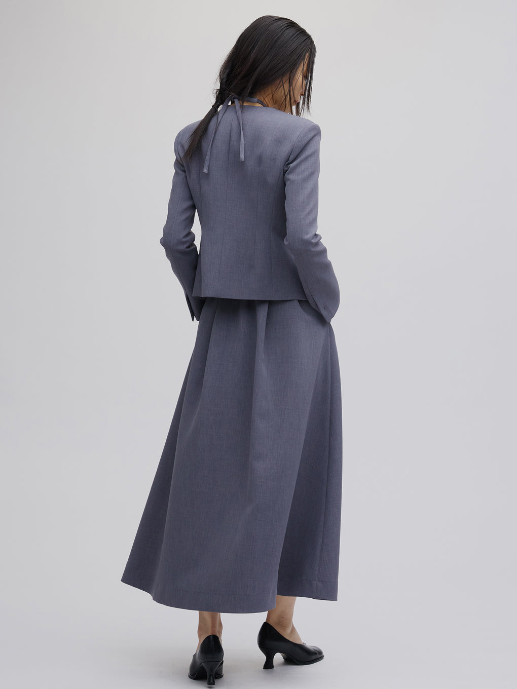 2WAY SQUARE NECK CROP JACKET