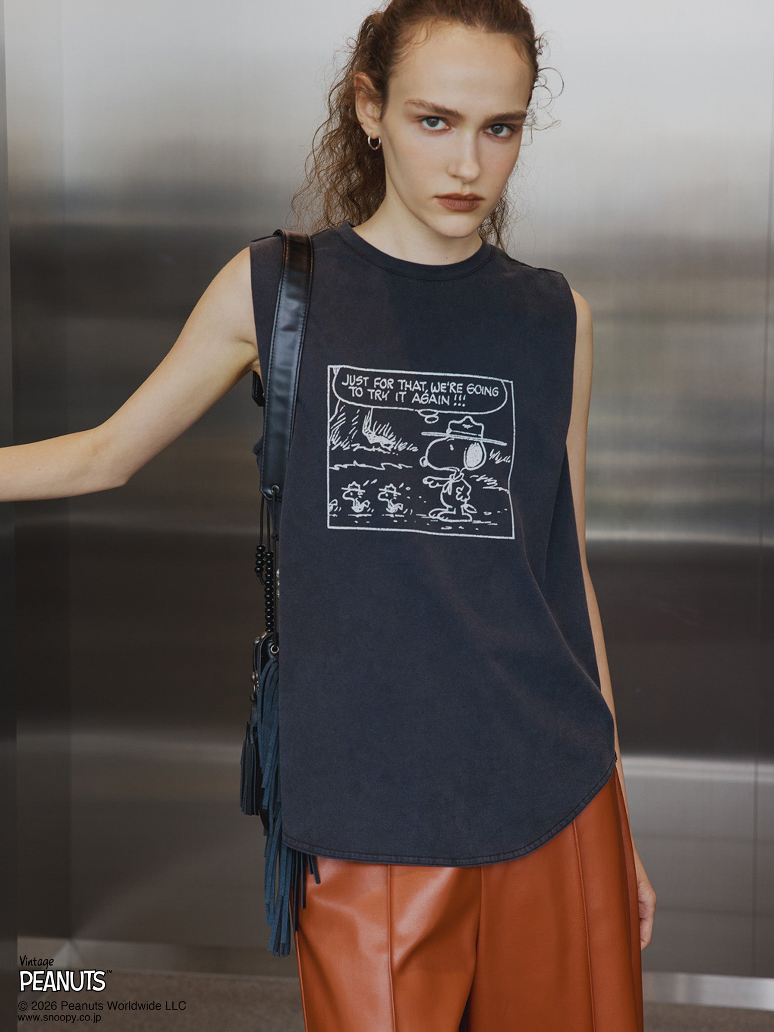 VINTAGE PEANUTS COMIC TANK TOP