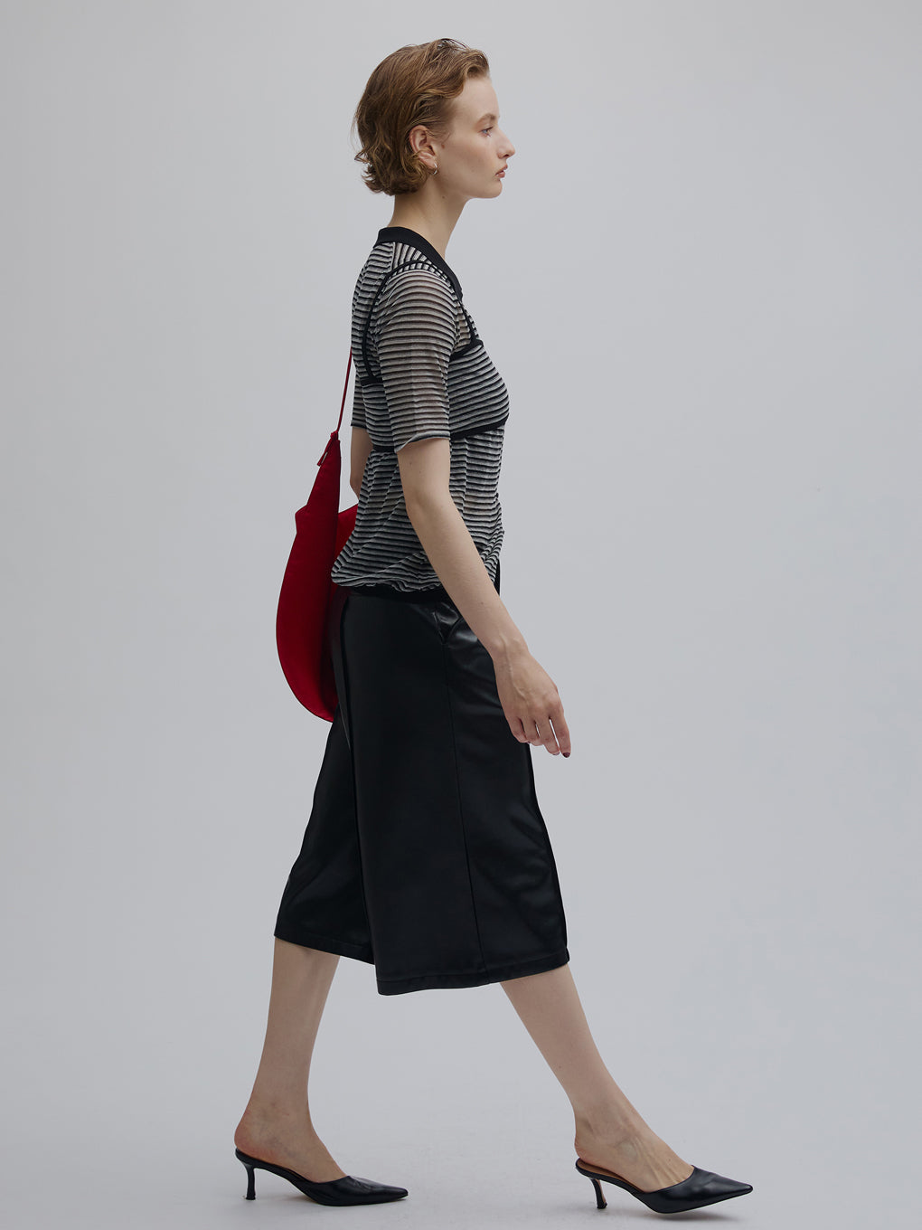 MEDI PUCHI BUSTIER SET KNIT SHIRT
