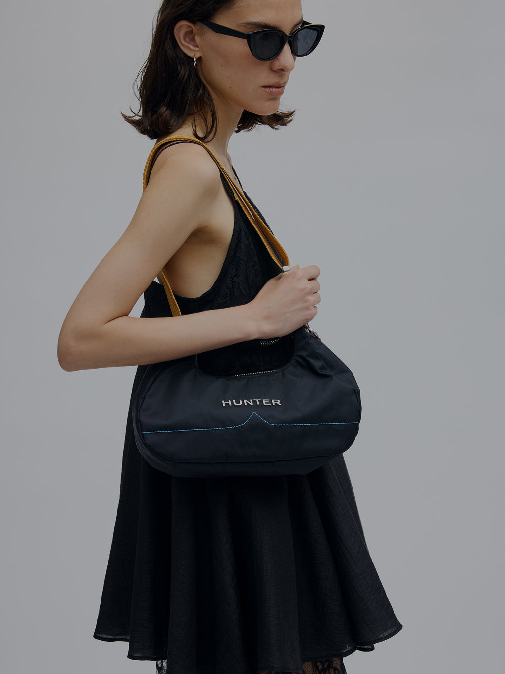 HUNTER×Ameri PREMIUM NYLON SPEED SHOULDER BAG
