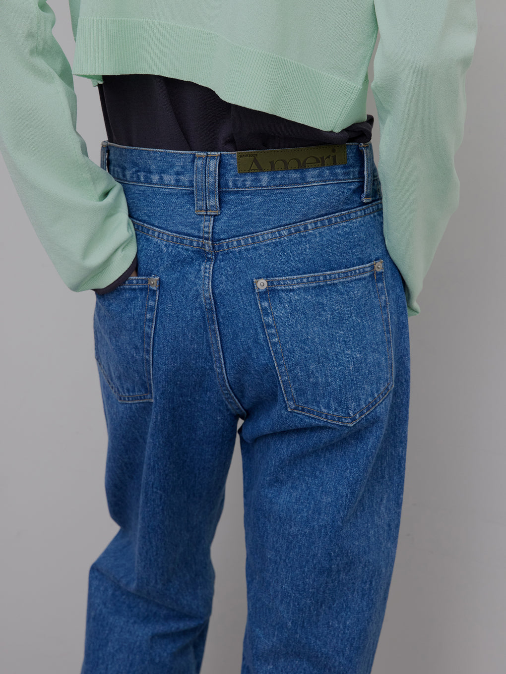 JAPAN MADE STRAIGHT DENIM PANTS