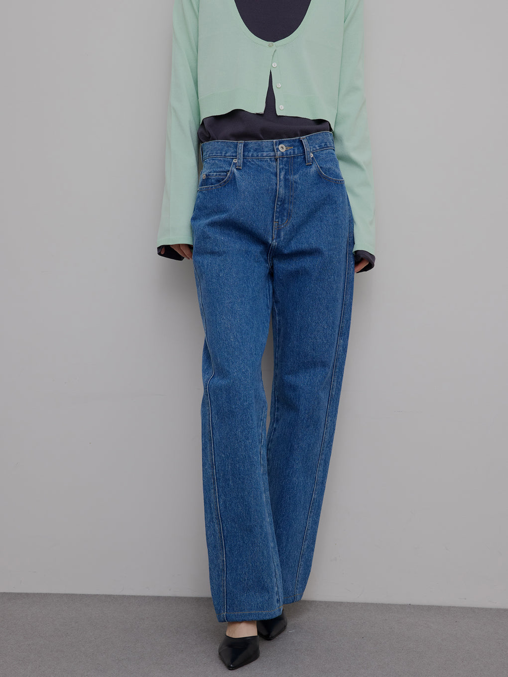 JAPAN MADE STRAIGHT DENIM PANTS