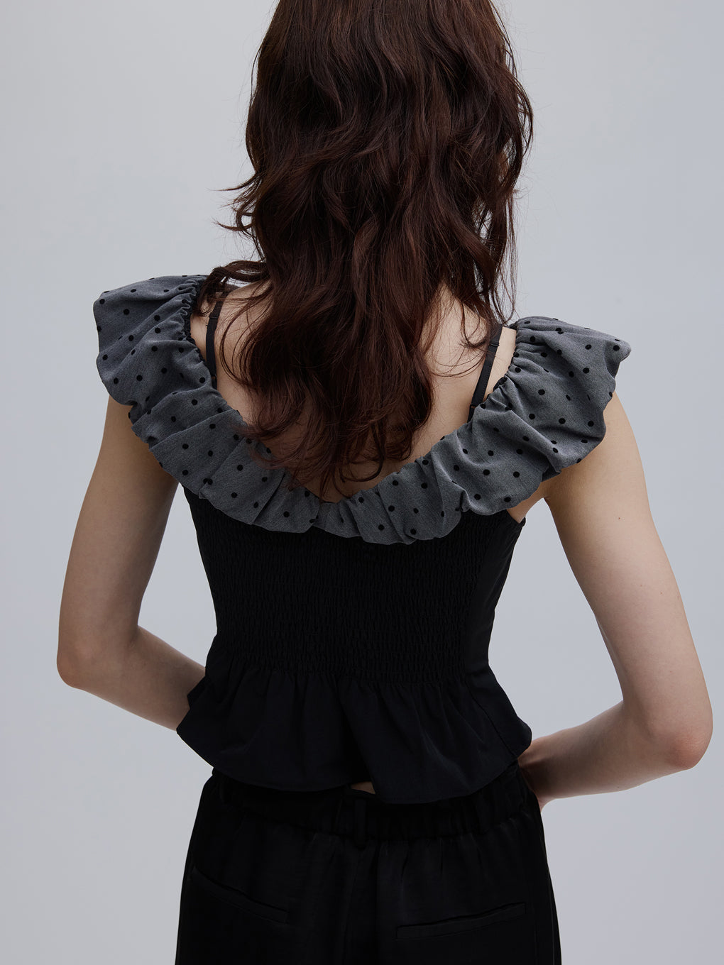 OFF SHOULDER COMPACT PUFF TOP