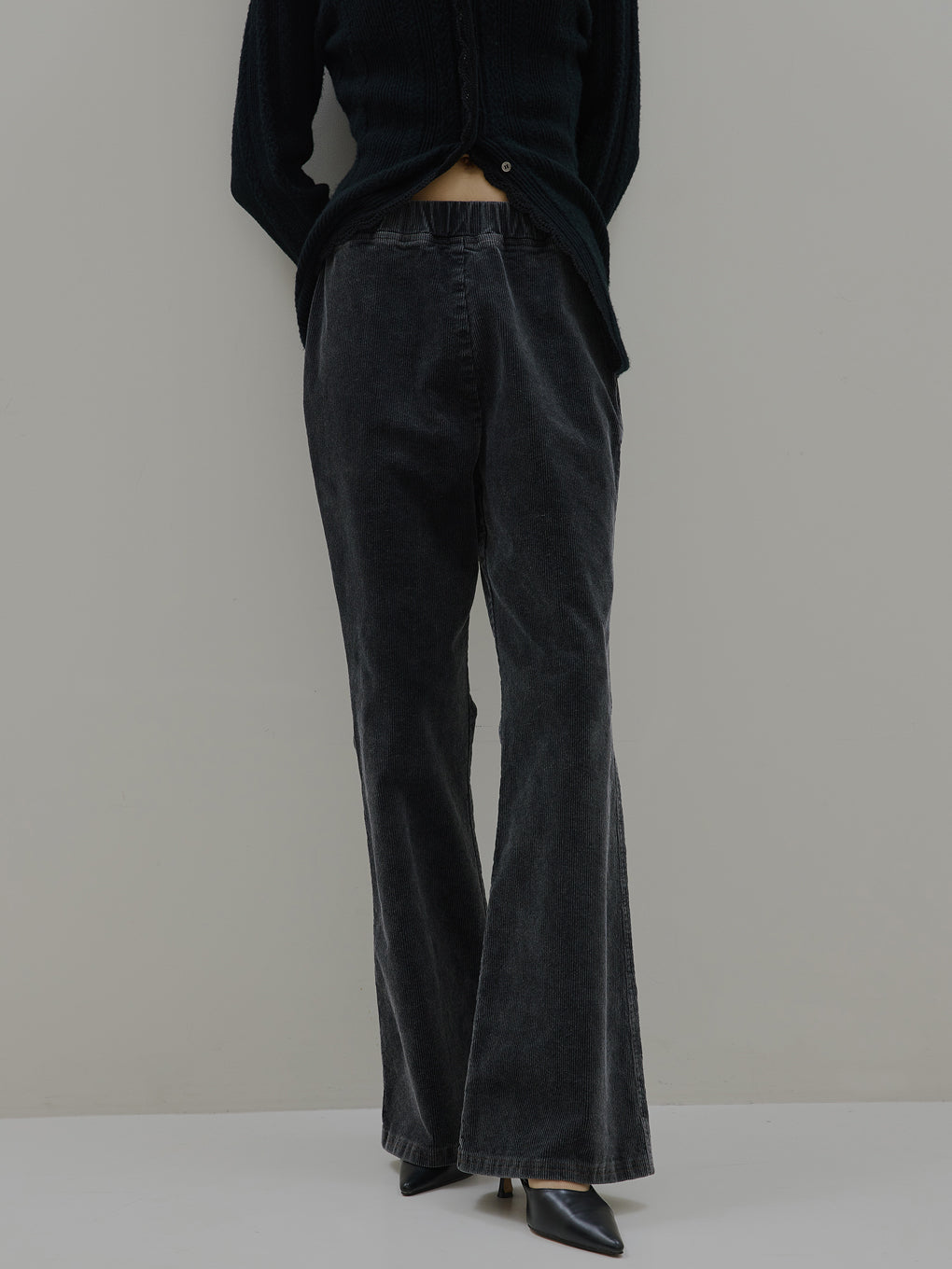 UND STRETCH CORDUROY SKIRT WITH PANTS