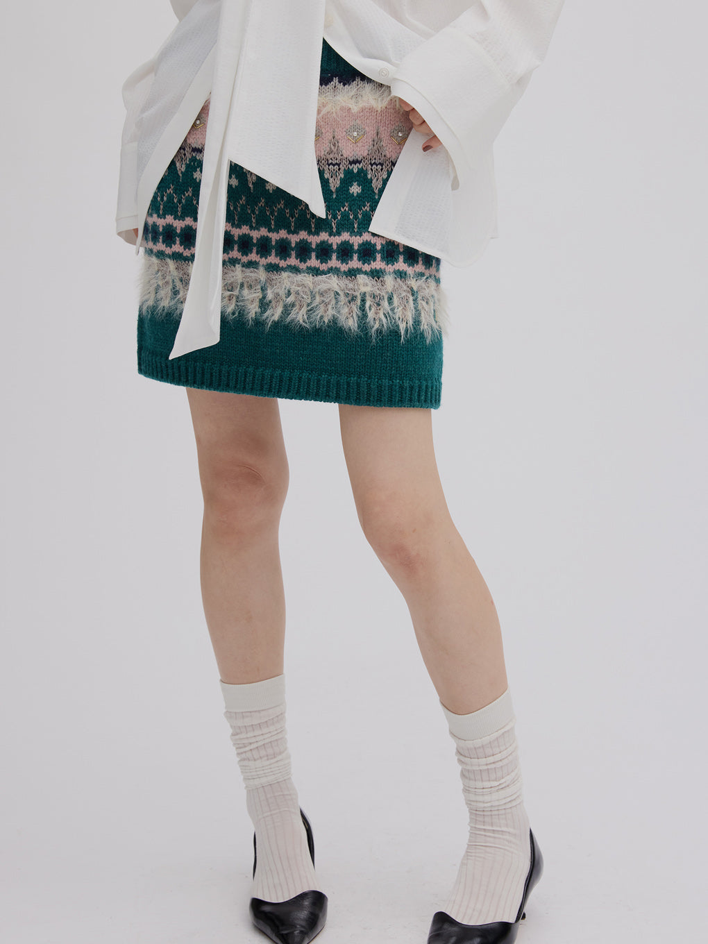 UND LADY NORDIC KNIT SKIRT