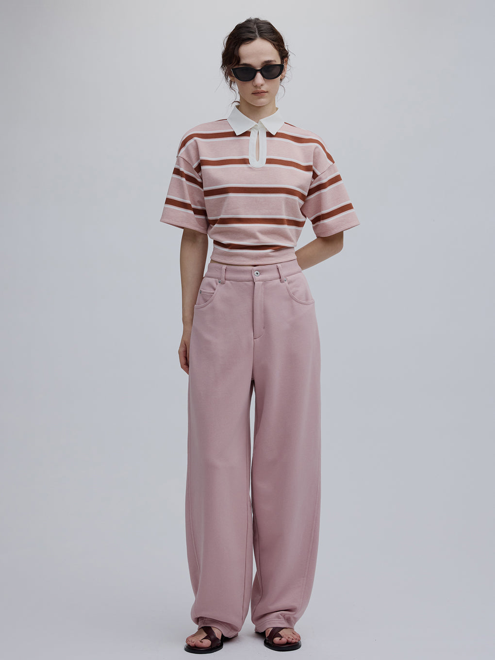 WIDE EGG SWEAT PANTS