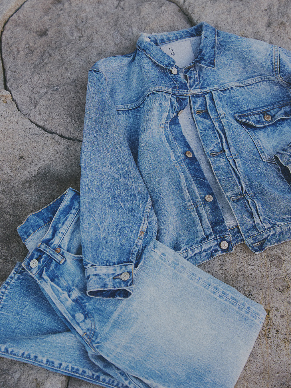 NewManual×Ameri DENIM JACKET