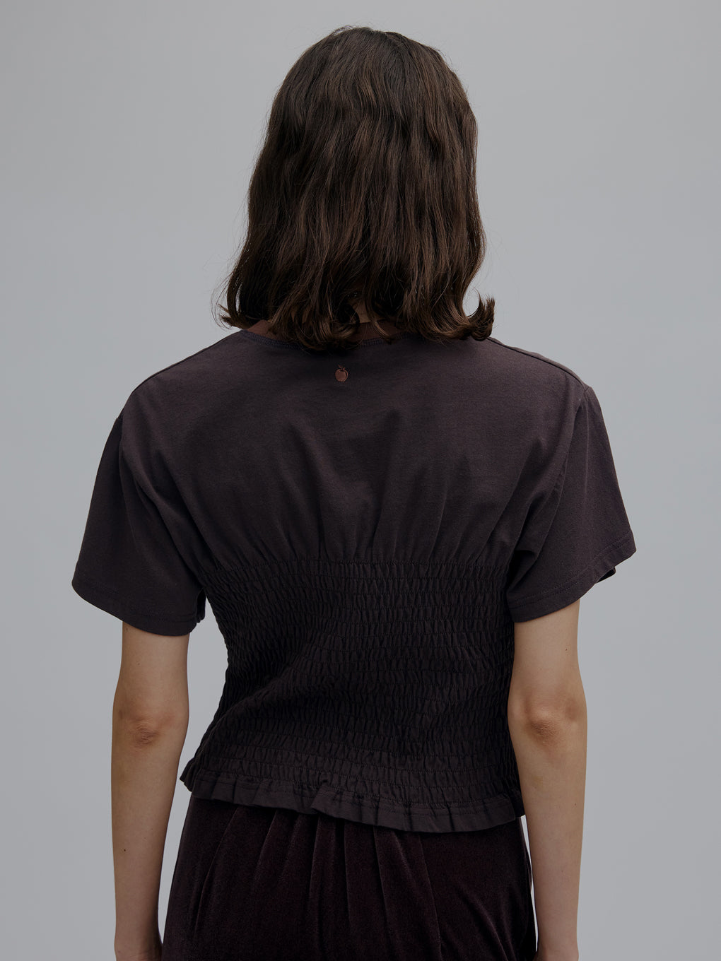 MEDI SHIRRING CONCEPT TEE
