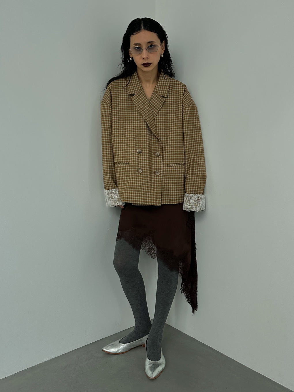 OVER WIDE SHOULDER JACKET