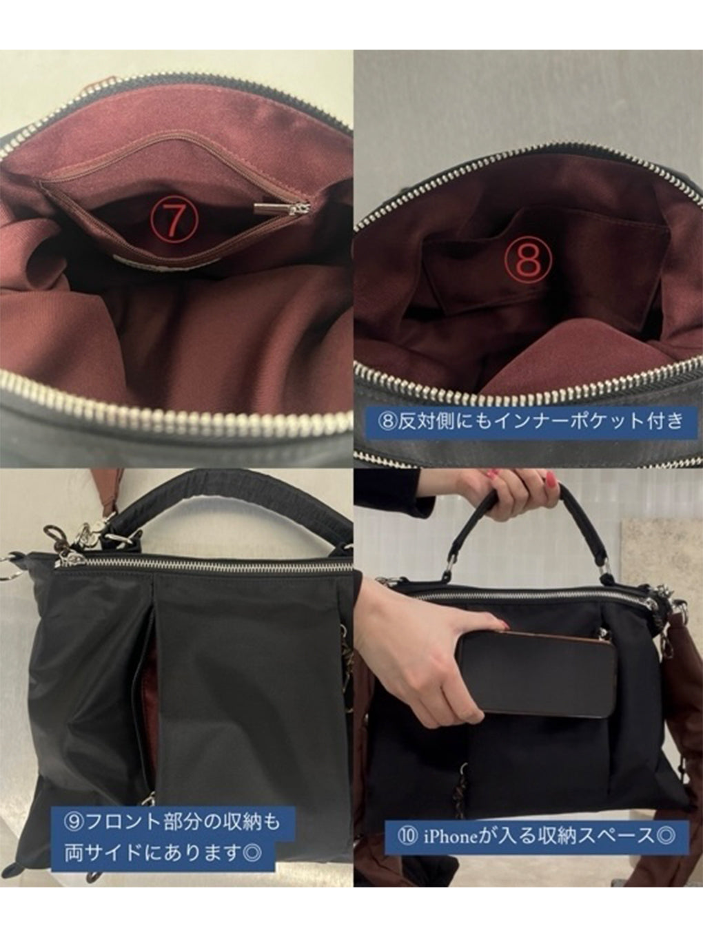 MEDI PUFFY TWIN FORM NYLON BAG