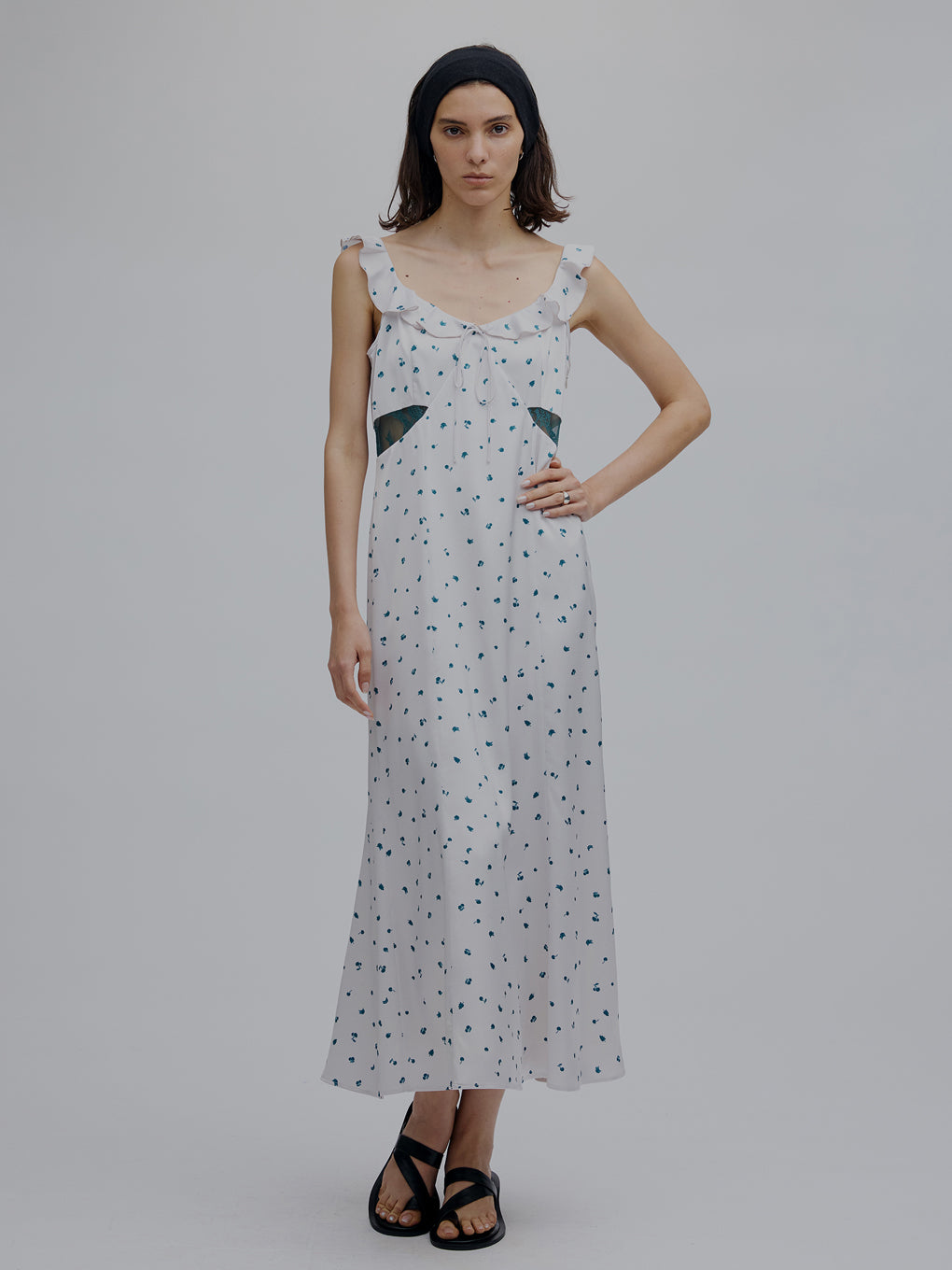 MEDI FRUIT DOT CAMISOLE DRESS