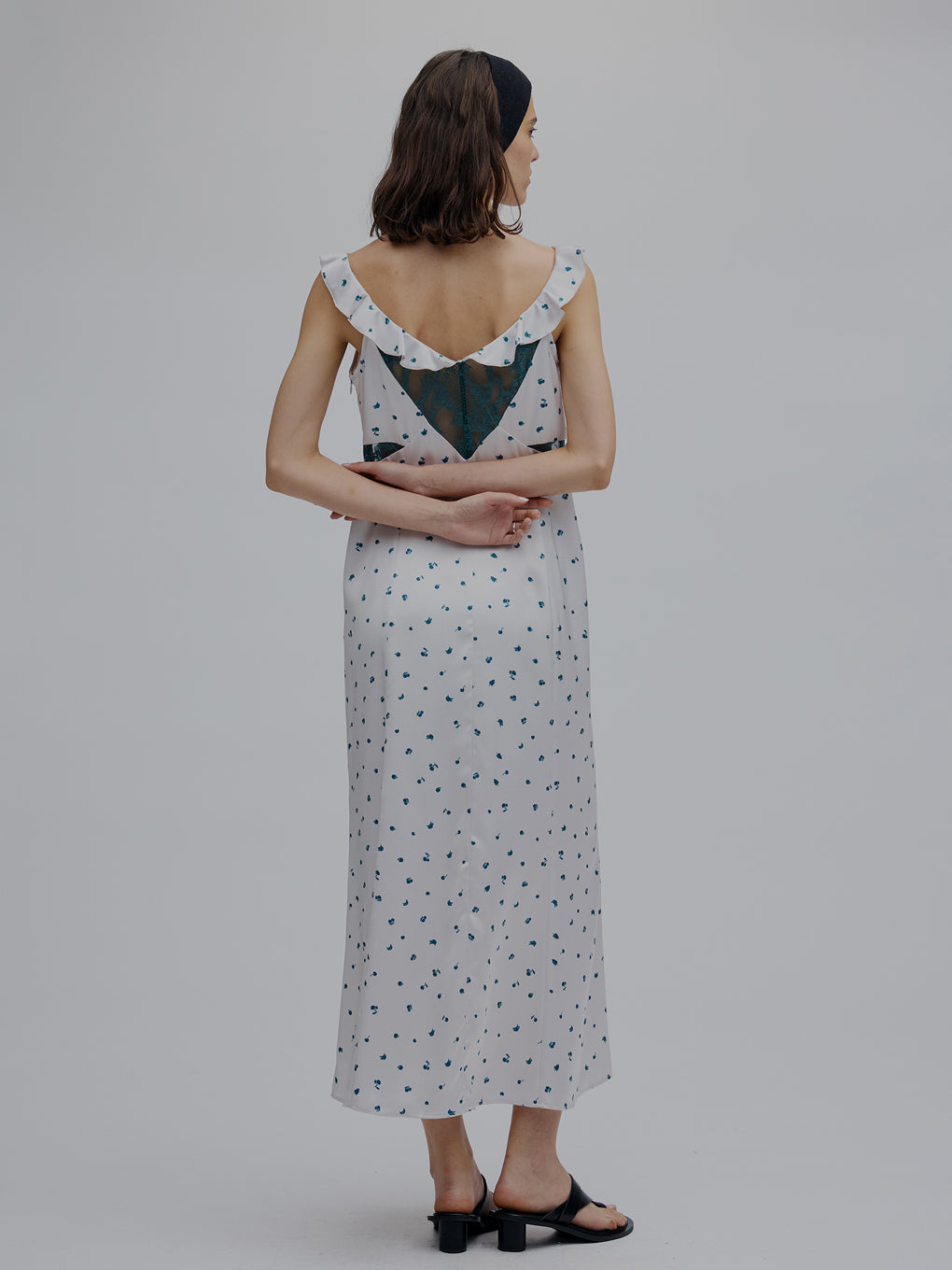 MEDI FRUIT DOT CAMISOLE DRESS