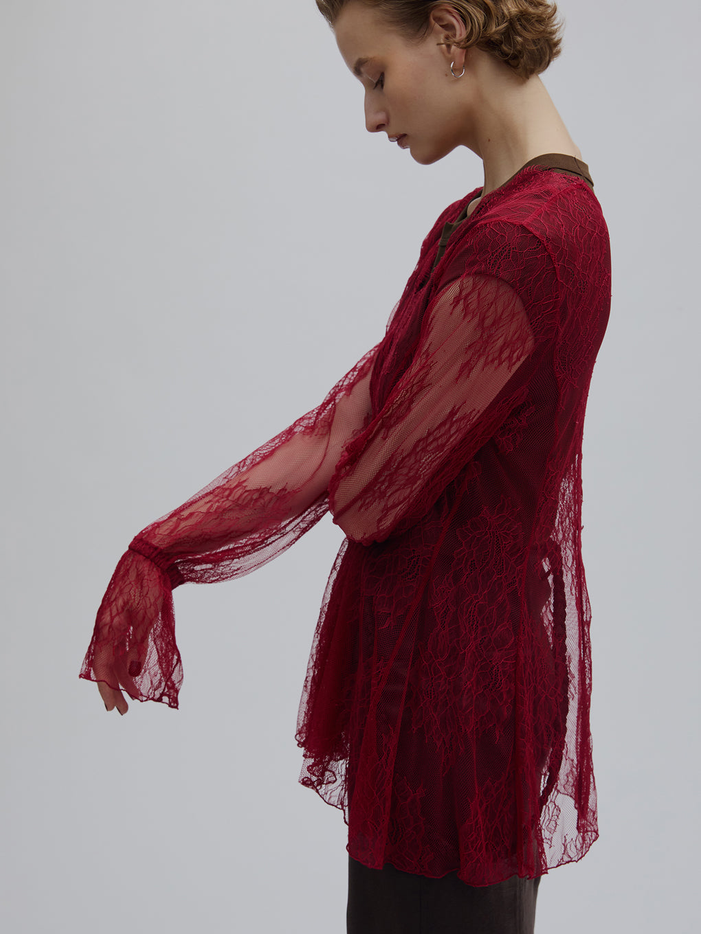 SEE THROUGH LACE TOP