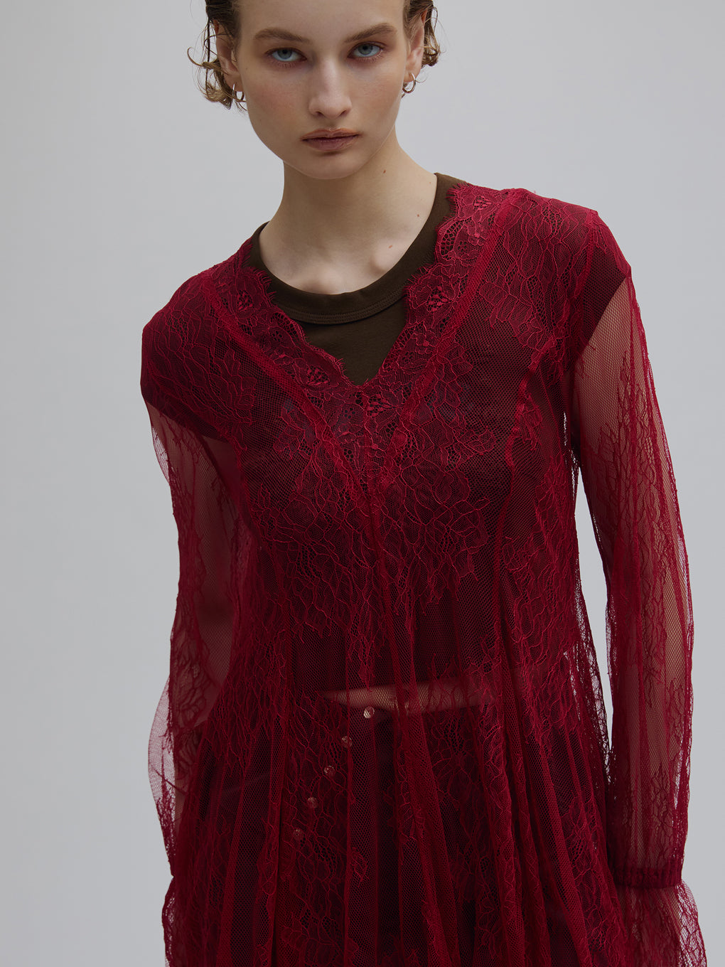 SEE THROUGH LACE TOP